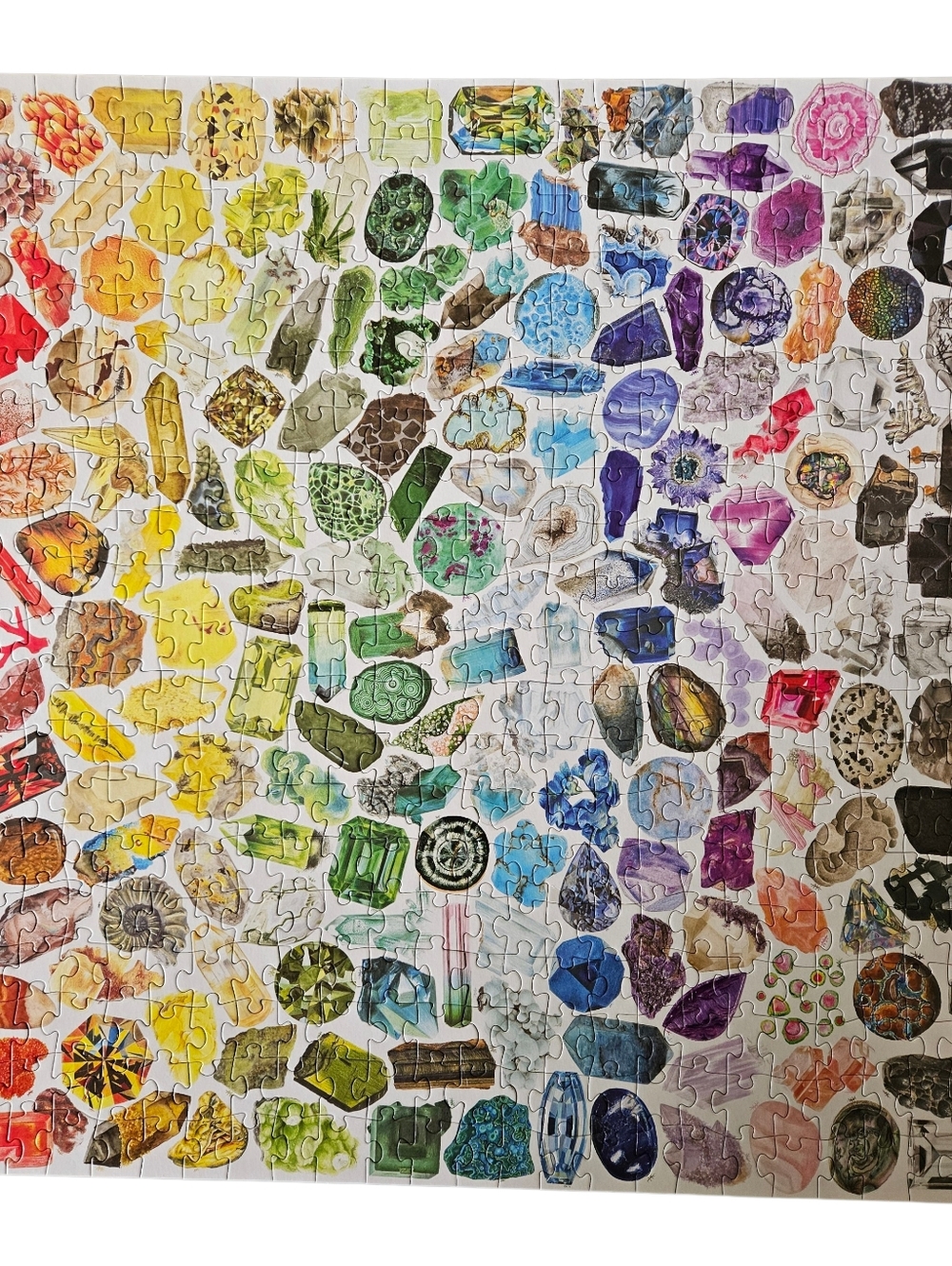 Galison 500 Piece Puzzle "Crystals & Gems